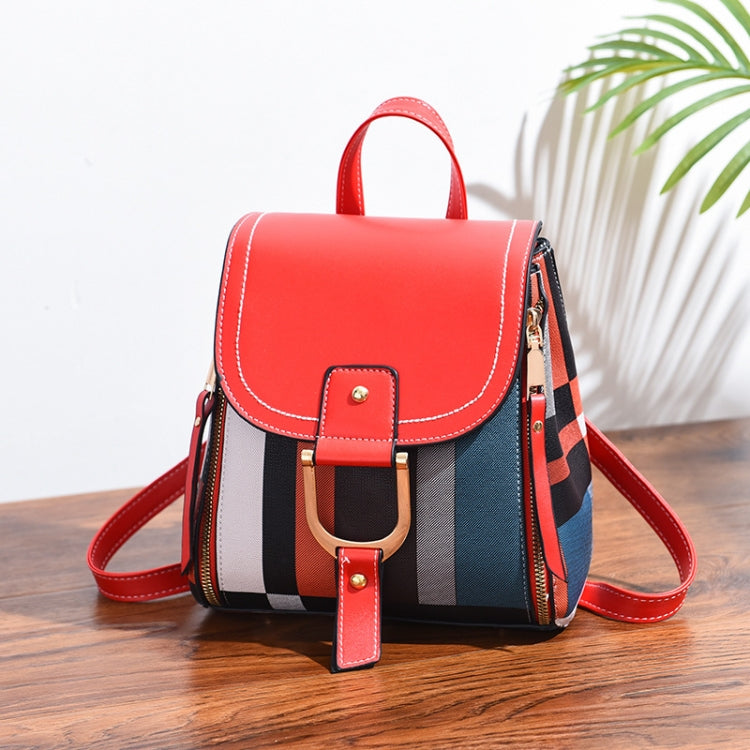 TFZ 959 กระเป๋าเป้ผู้หญิงหนัง PU นุ่ม, สีขาว, Red Wine, สีดำ, Soil Yellow, สีกาแฟ