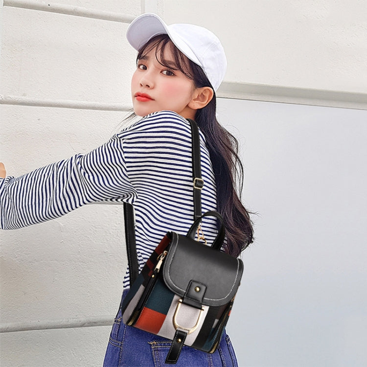 TFZ 959 กระเป๋าเป้ผู้หญิงหนัง PU นุ่ม, สีขาว, Red Wine, สีดำ, Soil Yellow, สีกาแฟ