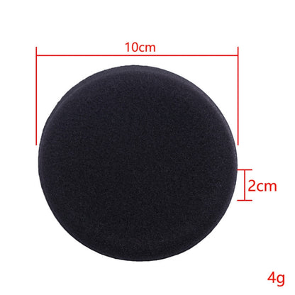 ฟองน้ำแว็กซ์ 50 ชิ้นพร้อมขอบกลม ล้างรถ แว็กซ์บำรุงรักษาฟองน้ำขัดเงา, 50 PCS Polished Sponge
