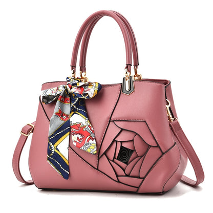 378 กระเป๋าถือสตรีแกะสลักสามมิติ, Red Wine, สีกากี, สีดำ, Dark Gray, Rubber Pink