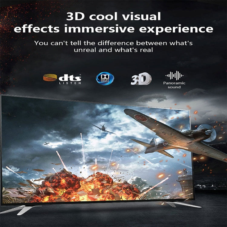 การเชื่อมต่อการฉายภาพคอมพิวเตอร์ 8K HD สาย HDMI สีการจัดส่งแบบสุ่ม, 1m