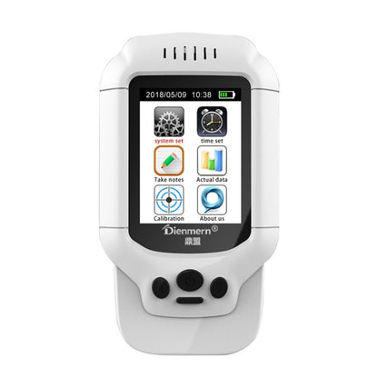 เครื่องตรวจจับฟอร์มาลดีไฮด์ TVOC เครื่องวัดฝุ่น PM2.5, DM502