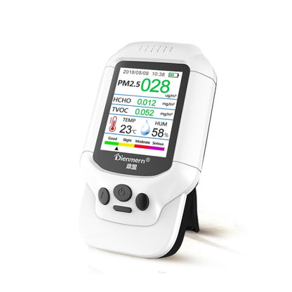 เครื่องตรวจจับฟอร์มาลดีไฮด์ TVOC เครื่องวัดฝุ่น PM2.5, DM502