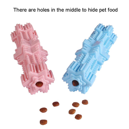 Dogs Bite Toys แท่งฟันกรามหกเหลี่ยมสำหรับสัตว์เลี้ยง, Hexagonal (Light Sky Blue), Hexagonal (Light Pink), Hexagonal (Avocado Green)
