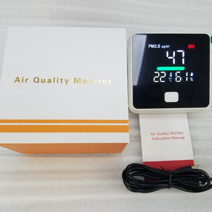 DM103B อุณหภูมิความชื้นฝุ่น PM2.5 เครื่องตรวจจับคุณภาพอากาศ