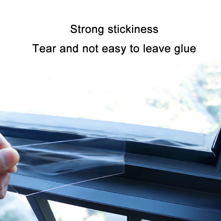 3 PCS พลาสติกเหล็กกรอบหน้าต่าง Gap Windshield Tape, ขนาด:, 2cm Wide x 3m Long, 3cm Wide x 3m Long, 3cm Wide x 5m Long, 3cm Wide x 10m Long, 5cm Wide x 3m Long, 5cm Wide x 5m Long