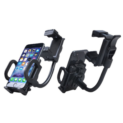 รถกระจกมองหลังยึดท่อคลิปโทรศัพท์มือถือวงเล็บนำทางสากล, H59+C38