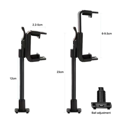 รถกระจกมองหลังยึดท่อคลิปโทรศัพท์มือถือวงเล็บนำทางสากล, H59+C38