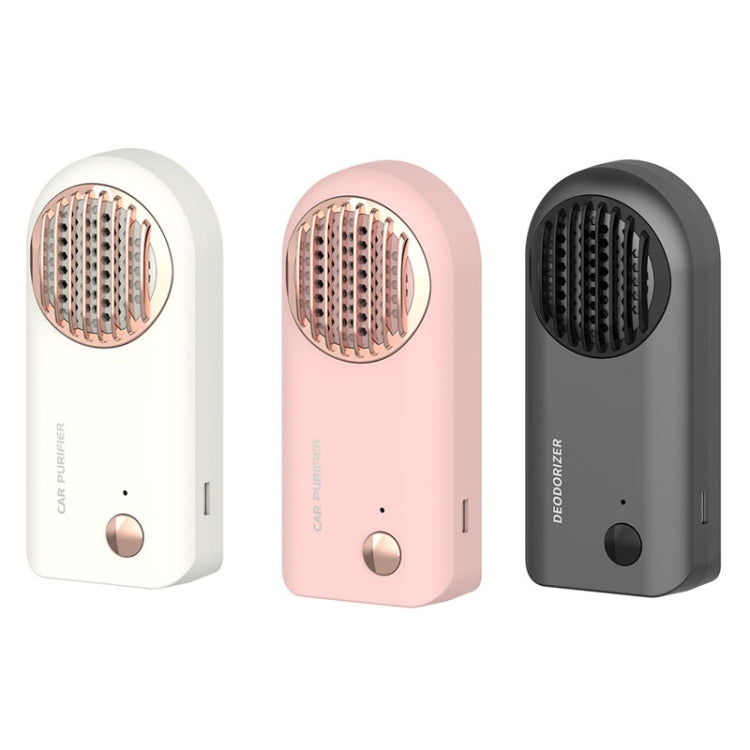 รถมินิเครื่องฟอกอากาศห้องน้ำดับกลิ่นตู้รองเท้าฆ่าเชื้อ, Air Purifier White, Air Purifier Pink, Air Purifier Grey