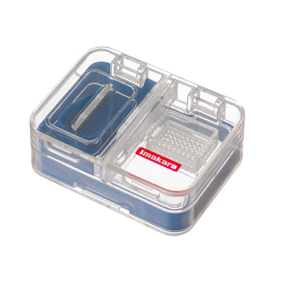 Imakara Mini Square แบบพกพากล่องตัดยาปิดผนึก, สีแดง, สีเขียว, สีน้ำเงิน, สีขาว