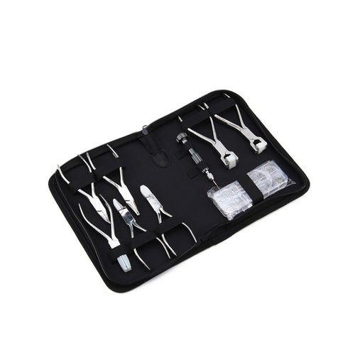 แว่นตาซ่อมเครื่องมือชุดคีมจมูกPadวัดปรับเครื่องมือ, Glasses Repair Tool Pliers