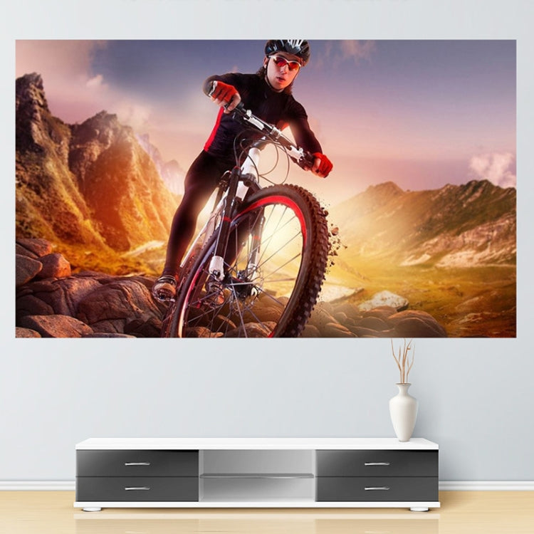 ม่านฉายภาพ HD ป้องกันแสงโลหะพับ, ขนาด:, 60 inch 16:9 133x75cm, 72 inch 16:9 159x90cm, 84 inch 16:9 186x105cm, 92 inch 16:9 199x112cm, 100 inch 16:9 221x125cm, 110 inch 16:9 250x140cm, 120 inch 16:9 266x148cm, 130 inch 16:9 290x160cm                    ...