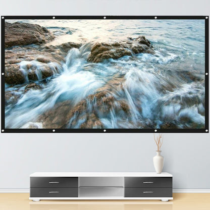 ม่านฉายภาพ HD ป้องกันแสงโลหะพับ, ขนาด:, 60 inch 16:9 133x75cm, 72 inch 16:9 159x90cm, 84 inch 16:9 186x105cm, 92 inch 16:9 199x112cm, 100 inch 16:9 221x125cm, 110 inch 16:9 250x140cm, 120 inch 16:9 266x148cm, 130 inch 16:9 290x160cm                    ...