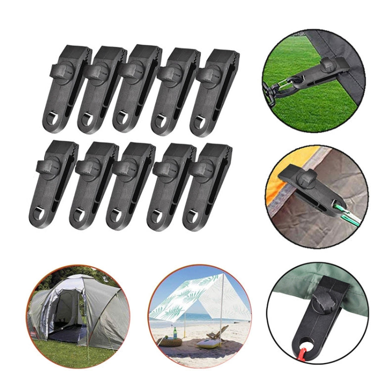 กลางแจ้ง แคมป์ปิ้ง Windproof Canopy เต็นท์ถาวรคลิปเชือกหัวเข็มขัดชุดแขวนอย่างรวดเร็ว, 10 Clips+10 Ropes, 10 Clips+10 Black Ropes, 10 Clips+10 Black Ropes+10 Silver Buckles, 10 Clips+10 Elastic Ropes+10 Black Buckles                                     ...