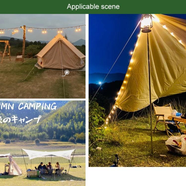 กลางแจ้ง แคมป์ปิ้ง Windproof Canopy เต็นท์ถาวรคลิปเชือกหัวเข็มขัดชุดแขวนอย่างรวดเร็ว, 10 Clips+10 Ropes, 10 Clips+10 Black Ropes, 10 Clips+10 Black Ropes+10 Silver Buckles, 10 Clips+10 Elastic Ropes+10 Black Buckles                                     ...
