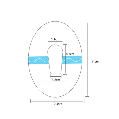 10 PCS 048 การตรวจสอบระดับน้ำตาลในเลือด Probe สติกเกอร์แพทช์กาวเซนเซอร์กันเหงื่อ