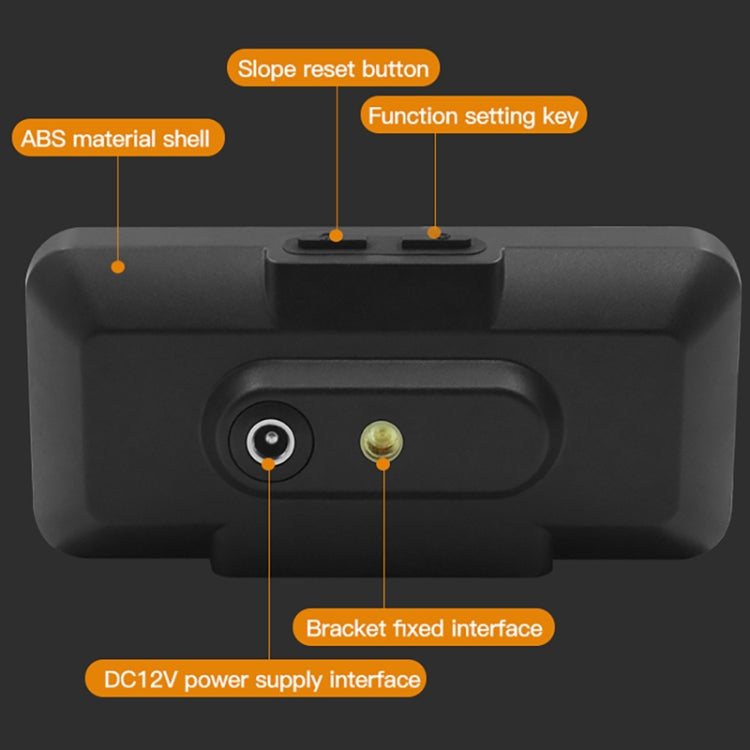 รถ HUD ระดับลาด GPS เข็มทิศแสดงระดับความสูง, M60