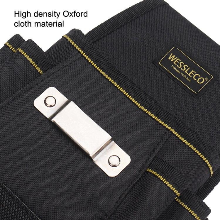 WESSLECO CL195 ช่างไฟฟ้า Wagged กระเป๋า ชุดซ่อมยูทิลิตี้ผ้า Oxford, สไตล์:, CL195 Simple, CL195 Upgrade, CL195 With Cover