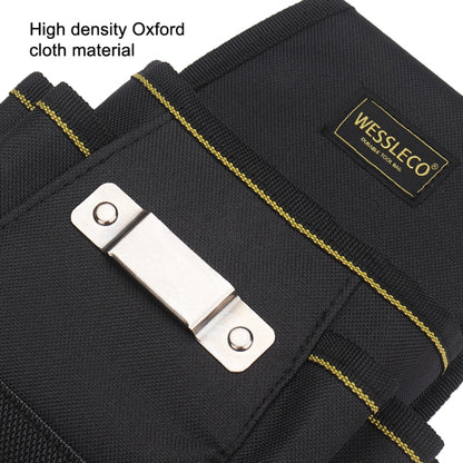 WESSLECO CL195 ช่างไฟฟ้า Wagged กระเป๋า ชุดซ่อมยูทิลิตี้ผ้า Oxford, สไตล์:, CL195 Simple, CL195 Upgrade, CL195 With Cover