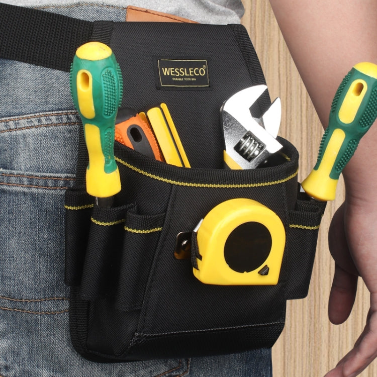 WESSLECO CL195 ช่างไฟฟ้า Wagged กระเป๋า ชุดซ่อมยูทิลิตี้ผ้า Oxford, สไตล์:, CL195 Simple, CL195 Upgrade, CL195 With Cover