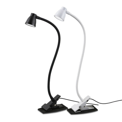 668A001 USB 360 Degree Bend Hose โคมไฟตั้งโต๊ะ, Spec:, White Stepless Dimming, Black Stepless Dimming, White Two-speed Dimming, Black Two-speed Dimming