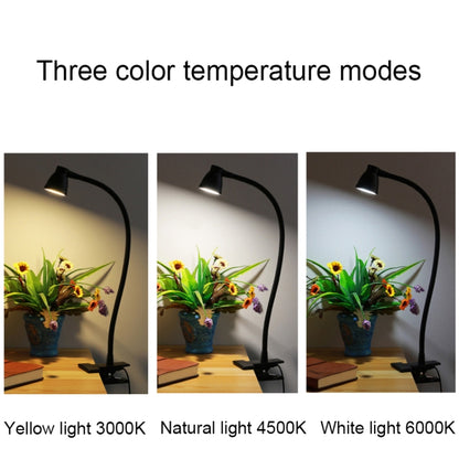 668A001 USB 360 Degree Bend Hose โคมไฟตั้งโต๊ะ, Spec:, White Stepless Dimming, Black Stepless Dimming, White Two-speed Dimming, Black Two-speed Dimming