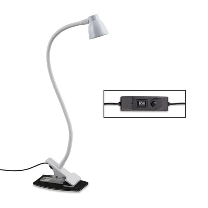 668A001 USB 360 Degree Bend Hose โคมไฟตั้งโต๊ะ, Spec:, White Stepless Dimming, Black Stepless Dimming, White Two-speed Dimming, Black Two-speed Dimming