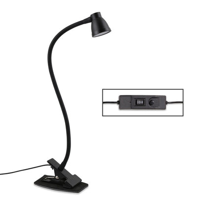 668A001 USB 360 Degree Bend Hose โคมไฟตั้งโต๊ะ, Spec:, White Stepless Dimming, Black Stepless Dimming, White Two-speed Dimming, Black Two-speed Dimming