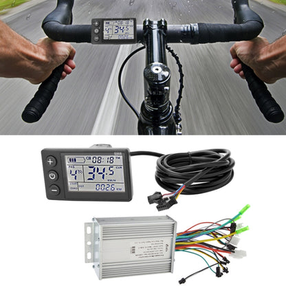 S866 36V-60V 450W-500W 9-tube ตัวควบคุมยานพาหนะไฟฟ้าอัจฉริยะแบบไม่มีแปรง LCD ชุด SpeedMeter LCD