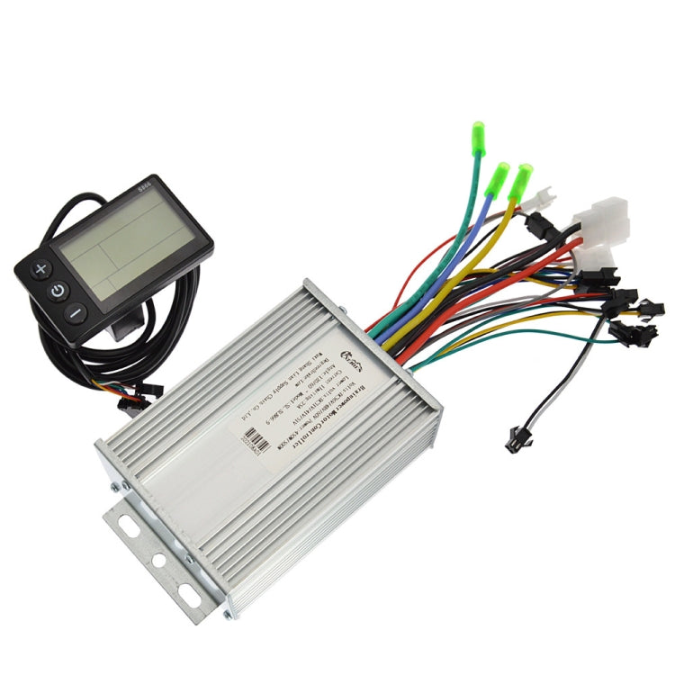 S866 36V-60V 450W-500W 9-tube ตัวควบคุมยานพาหนะไฟฟ้าอัจฉริยะแบบไม่มีแปรง LCD ชุด SpeedMeter LCD