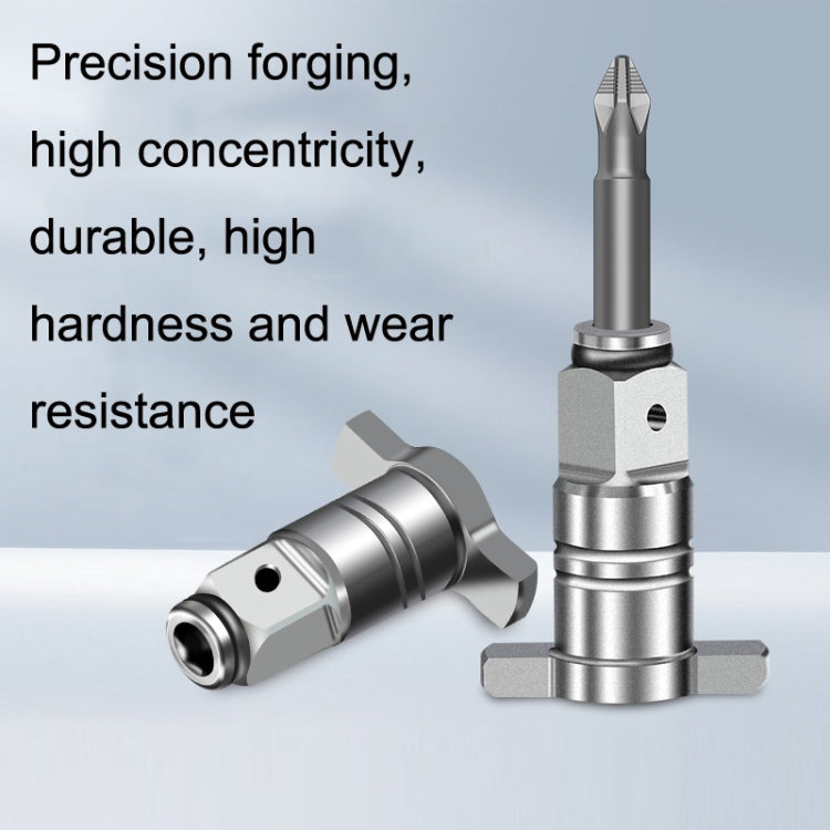 2PCS Square T -Shaft Electric Wrench Converter, สไตล์:, Dual Use