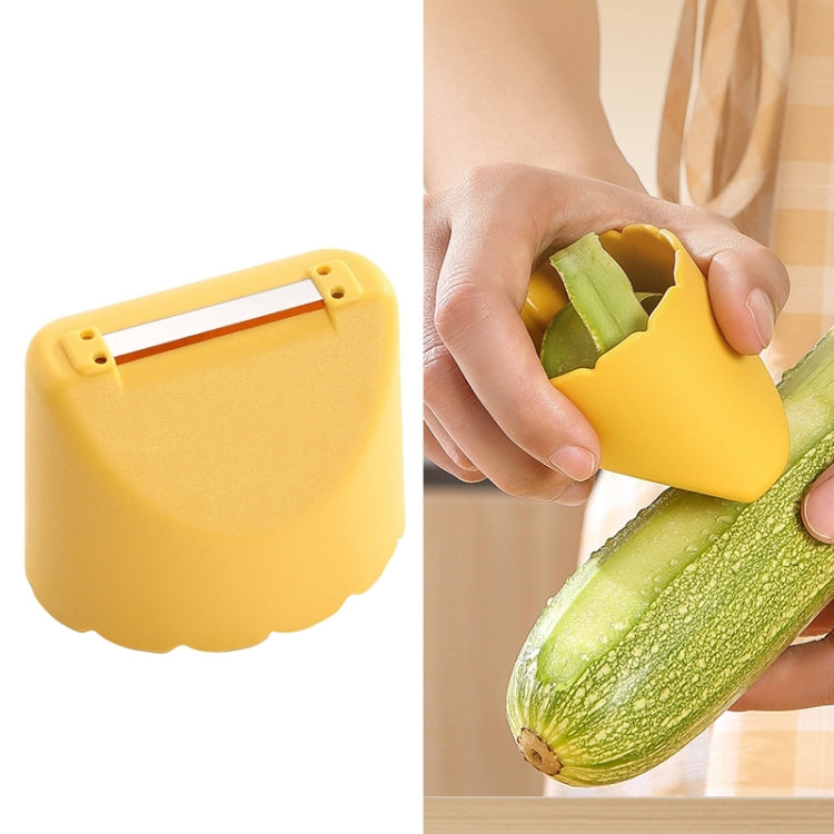 5PCS Kitchen Splash Resistant Stainless Steel Home Fruit Peeler, 5PCS Lemon Yellow, 5PCS Apple Green