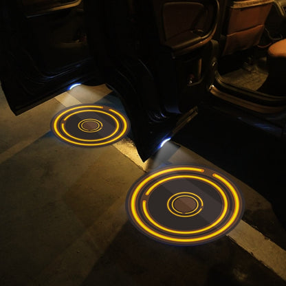ประตูรถเหนี่ยวนำอินฟราเรด LED แสงต้อนรับกลางคืนฉายแสงโดยรอบ, Energy Circle (Blue), Energy Circle (White), Energy Circle (Yellow), Cat Claw (Yellow), Radish (Yellow), Drink (Yellow), Drink (Purple), Honor (Yellow), Honor (Purple), Modern Circle (Blue)  ...