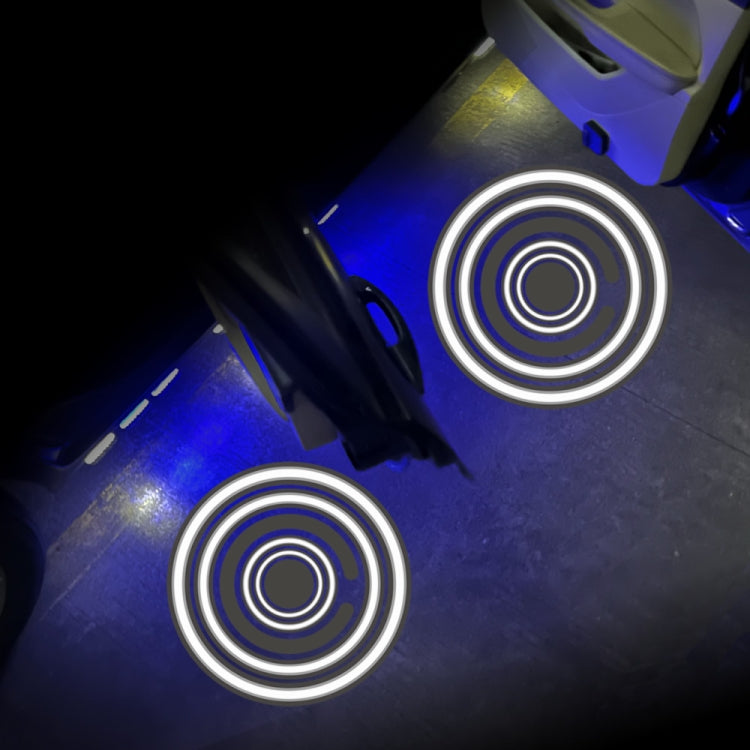 ประตูรถเหนี่ยวนำอินฟราเรด LED แสงต้อนรับกลางคืนฉายแสงโดยรอบ, Energy Circle (Blue), Energy Circle (White), Energy Circle (Yellow), Cat Claw (Yellow), Radish (Yellow), Drink (Yellow), Drink (Purple), Honor (Yellow), Honor (Purple), Modern Circle (Blue)  ...
