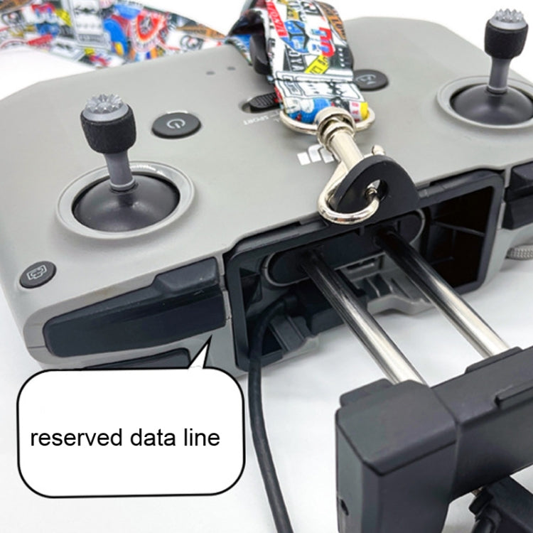 รีโมทคอนโทรล Graffiti Lanyard สำหรับ DJI Mavic Mini 3 Pro/Mavic Air 2S/Mavic Air 2/Mavic Mini 2