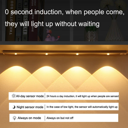 แถบแสงเซ็นเซอร์ร่างกายมนุษย์ LED อัจฉริยะบางเฉียบความยาว:, 30cm, 40cm