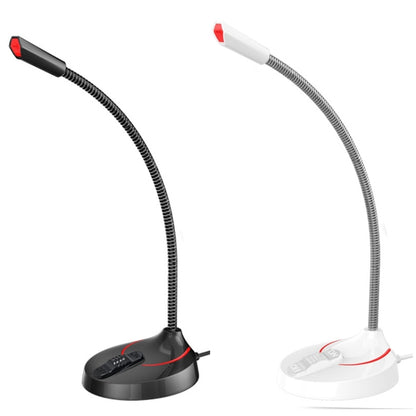 F12 Metal Hose Meeting ไมโครโฟนตั้งโต๊ะ, Spec:, 3.5 Version (Black), 3.5 Version (White), USB Version (Black)