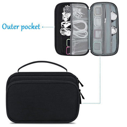 สายนาฬิกามัลติฟังก์ชั่น Data Line 36 Slots Storage Bag