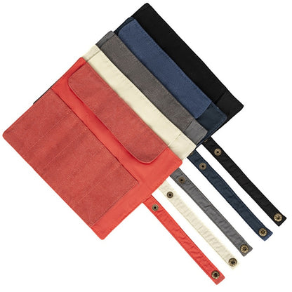 กระเป๋าเก็บนาฬิกาและสายผ้าใบไนลอนแบบพกพา, สีน้ำเงิน, สีดำ, สีเทา, สีส้ม, สีกากี