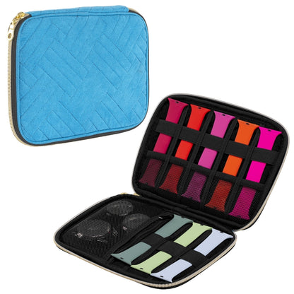 สายนาฬิกากำมะหยี่ ถุงเก็บอุปกรณ์นาฬิกา, Blue S, Black S, Pink S, Blue M, Black M, Pink M, Blue L, Black L, Pink L
