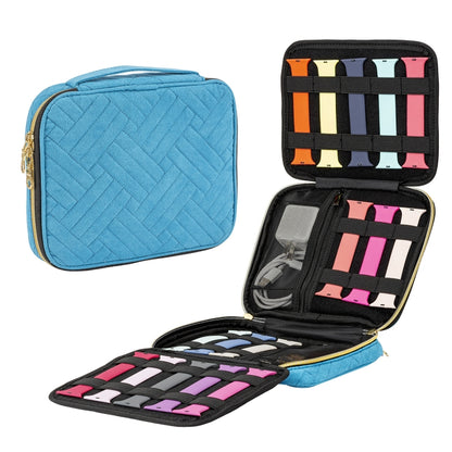 สายนาฬิกากำมะหยี่ ถุงเก็บอุปกรณ์นาฬิกา, Blue S, Black S, Pink S, Blue M, Black M, Pink M, Blue L, Black L, Pink L