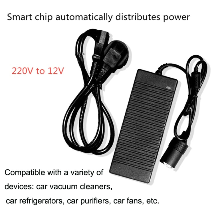 220V to 12V Power Converter 10A15A Car to Household Power Adapter, ประเภทปลั๊ก:, 15A US Plug, 15A EU Plug, 15A UK Plug