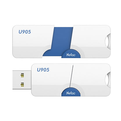 Netac U905 ความเร็วสูง USB3.0 แฟลชไดร์ฟ USB เพลงในรถยนต์หดได้, 64GB, 128GB