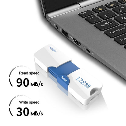 Netac U905 ความเร็วสูง USB3.0 แฟลชไดร์ฟ USB เพลงในรถยนต์หดได้, 64GB, 128GB