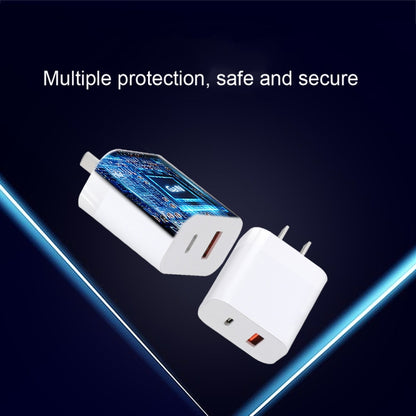 RCSTQ Drone 30W Dual Port Gallium Nitride Charger สำหรับ DJI Mini 2/Mini 3 Pro, For DJI Mini 2  Gallium Nitride Charger