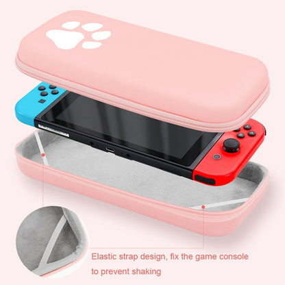 Baona BN-F005 กระเป๋าเก็บของคอนโซลลายตีนแมว, For Switch (Pink), For Switch (Green), For Switch (Gradient Color)
