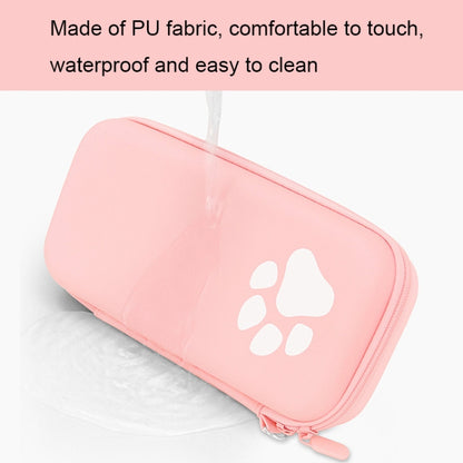 Baona BN-F005 กระเป๋าเก็บของคอนโซลลายตีนแมว, For Switch (Pink), For Switch (Green), For Switch (Gradient Color)