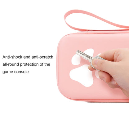 Baona BN-F005 กระเป๋าเก็บของคอนโซลลายตีนแมว, For Switch (Pink), For Switch (Green), For Switch (Gradient Color)