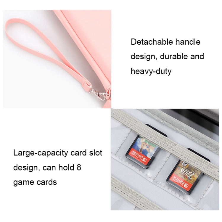 Baona BN-F005 กระเป๋าเก็บของคอนโซลลายตีนแมว, For Switch (Pink), For Switch (Green), For Switch (Gradient Color)