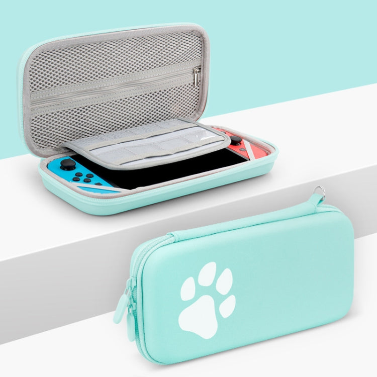 Baona BN-F005 กระเป๋าเก็บของคอนโซลลายตีนแมว, For Switch (Pink), For Switch (Green), For Switch (Gradient Color)